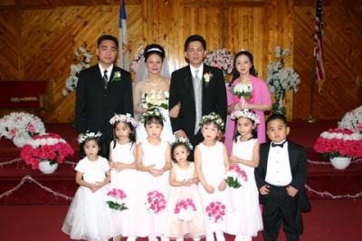 Wedding Party Franky-Christine 9 April 05