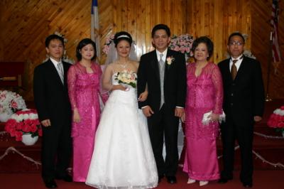 Wedding Party Franky-Christine 9 April 05